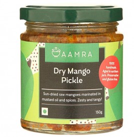 Aamra Dry Mango Pickle   Jar  150 grams